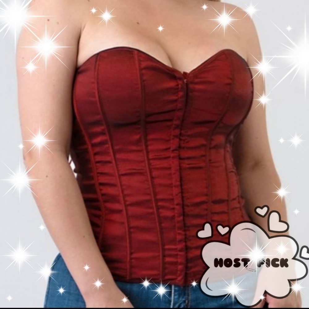 🆕️🌹HP🌹Plus Size Outerwear Corset NWOT - Picture 4 of 4